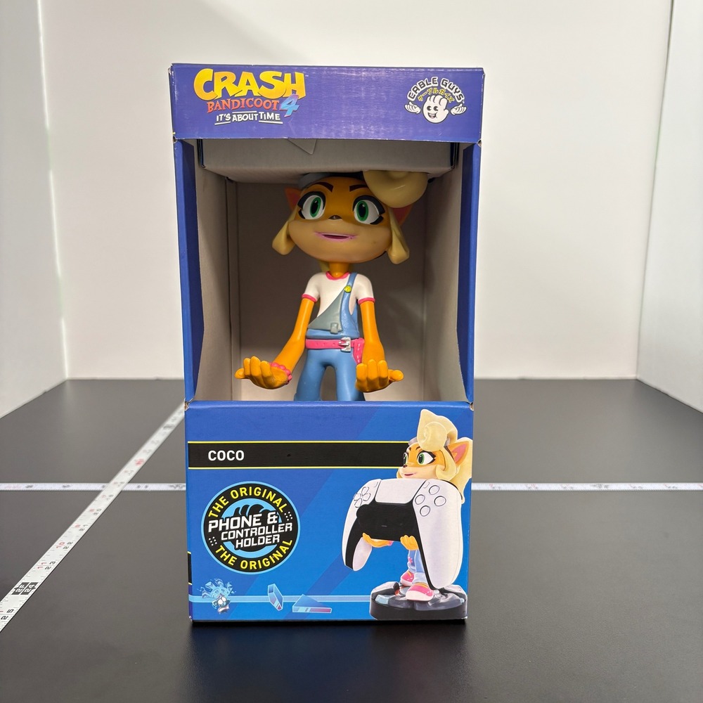 Cable Guys Unisex Coco Bandicoot Controller Holder 9.5in Blue Crash Bandicoot 4